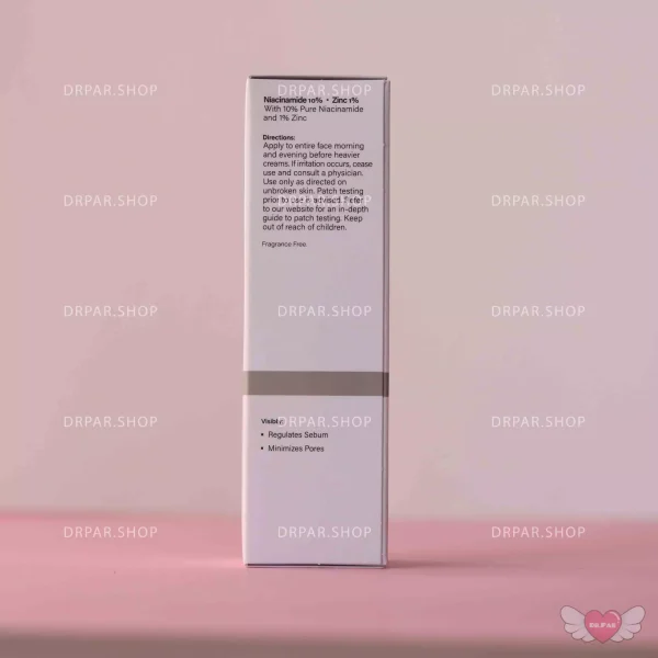 سرم ضد جوش ضد منفذ نیاسینامید 10% + زینک 1% اوردینری - Image 5
