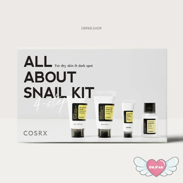 کیت ترمیم کننده پوست ۴ مرحله ای حلزون کوزارکس