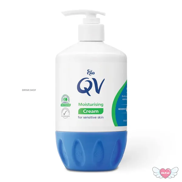 کرم مرطوب کننده کیووی مناسب برای پوست خشک و حساس QV - Image 7
