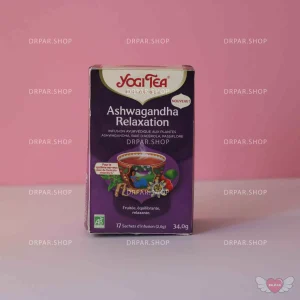 دمنوش تنظیم هورمون آرامش‌ بخش آشواگاندا یوگی تی Yogi Tea — جعبه