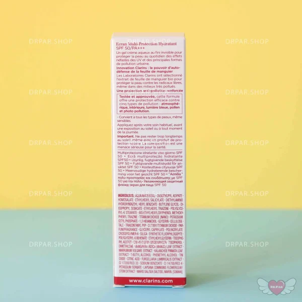 کرم ضد افتاب ضد آلودگی کلارنس Anti-Pollution Sunscreen Clarins - Image 7