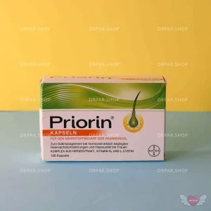 مکمل پریورین Priorin برای تقویت و درمان ریزش مو — جعبه