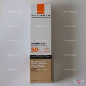 کرم ضد آفتاب لاروش پوزای SPF 50 رنگی مینرال 30 میلی لیتر — جعبه