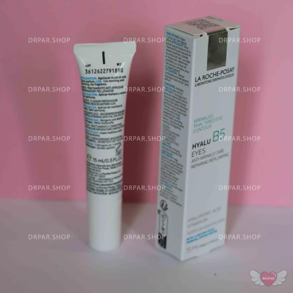 کرم دور چشم ترمیم‌کننده و ضدچروک لاروش پوزای La Roche-Posay Hyalu B5 Eye Cream - Image 2