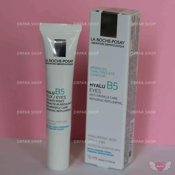 کرم دور چشم ترمیم‌کننده و ضدچروک لاروش پوزای La Roche-Posay Hyalu B5 Eye Cream - Image 3