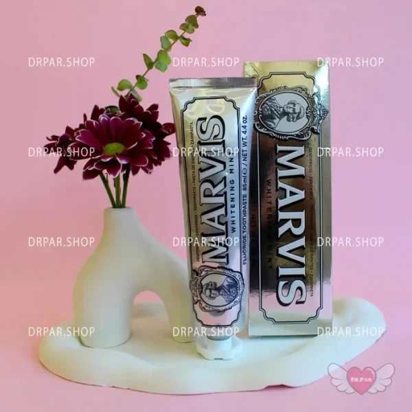 خمیر دندان سفید کننده نعنایی مارویس | Marvis Whitening Mint Toothpaste
