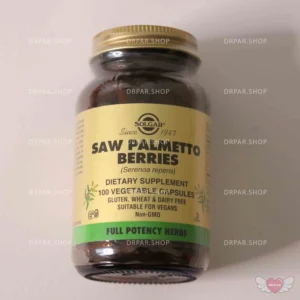 کپسول توت‌های نخل اره‌ای سولگار Solgar Saw Palmetto Berries