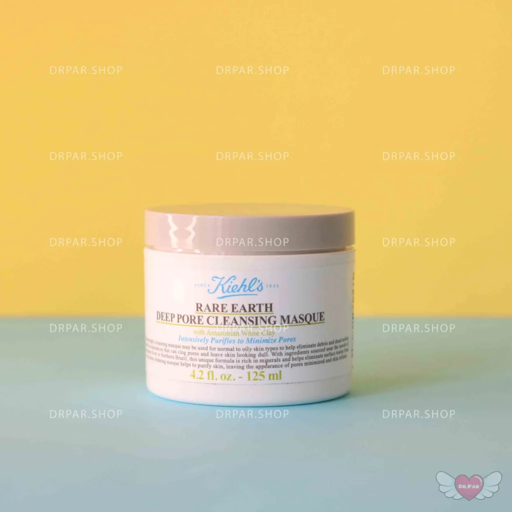 ماسک خاک رس پاکسازی‌کننده و کوچک‌کننده منافذ کیلز Kiehl’s Rare Earth Deep Pore Cleansing Mask