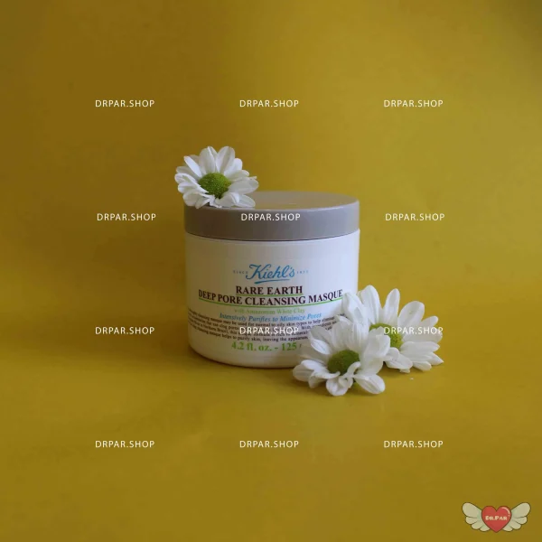 ماسک خاک رس پاکسازیکننده و کوچککننده منافذ کیلز Kiehl’s Rare Earth Deep Pore Cleansing Mask - Image 4