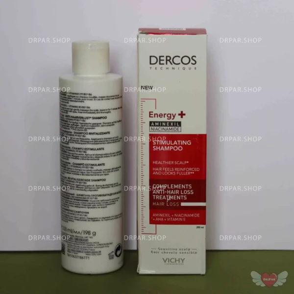 شامپو ضد ریزش مو دِرکاس ویشی Vichy Dercos Energy+ Stimulating Shampoo - Image 2