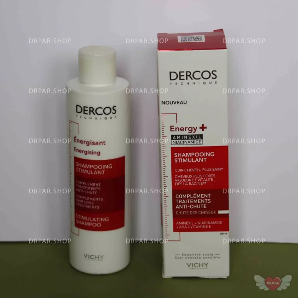 شامپو ضد ریزش مو دِرکاس ویشی Vichy Dercos Energy+ Stimulating Shampoo - Image 4
