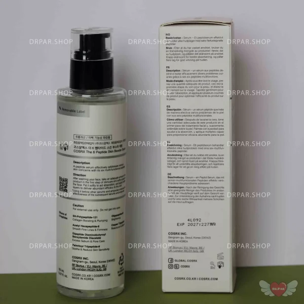 سرم پپتاید 6 کاره کوزارکس  COSRX The 6 Peptide Skin Booster Serum - Image 4