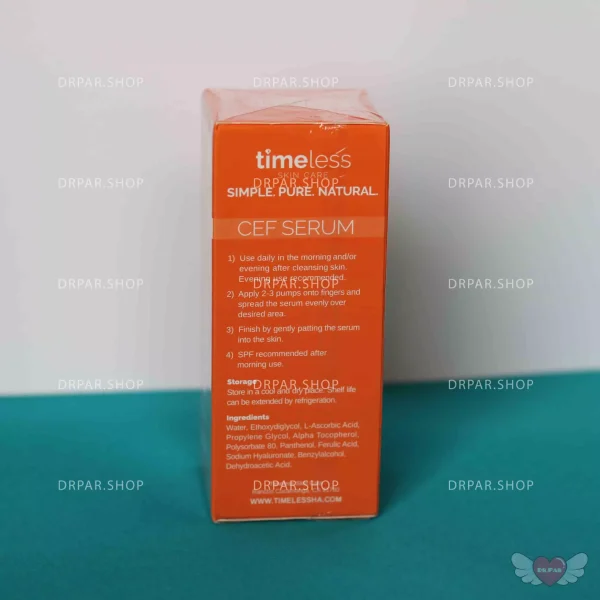 سرم ویتامین سی ده درصد تایملس | Timeless 10% Vitamin C Serum - Image 6