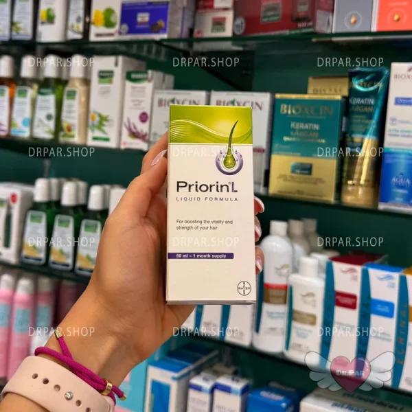 محلول ضد ریزش و تقویت‌کننده مو پریورین Liquid for hair strength Priorin L Liquid Formula