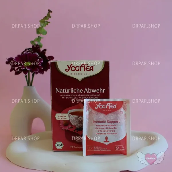 دمنوش تقویت سیستم ایمنی بدن یوگی تی 17 عددی YOGI TEA