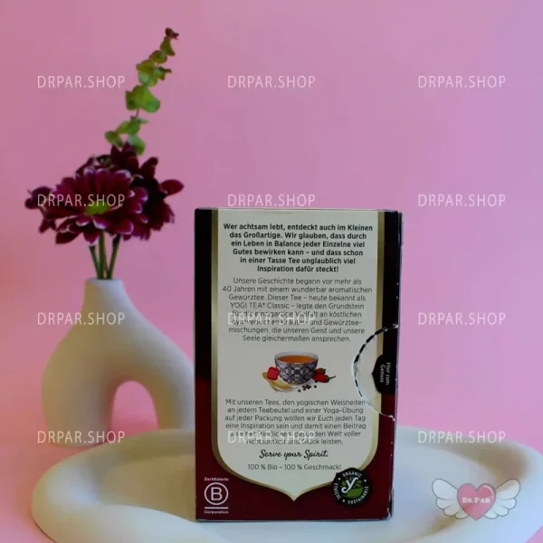 دمنوش گیاهی مردانه یوگی تی 17 عددی YOGI TEA