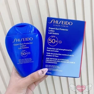 خرید لوسیون ضد افتاب شیسیدو SPF 50 مناسب صورت بدن 