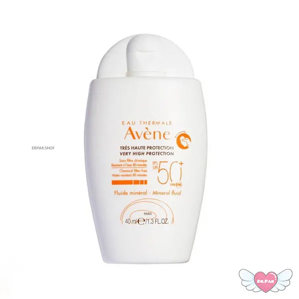 کرم ضد افتاب مینرال بی رنگ اون Avene