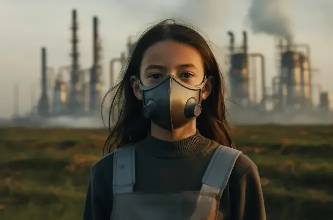 تاثیر آلودگی هوا بر پوست صورت