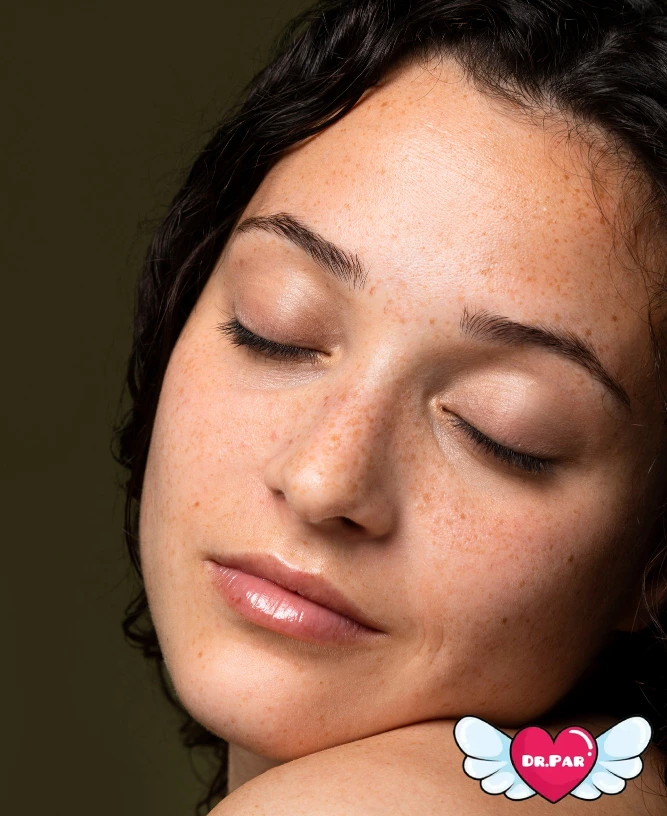 لک قهوه‌ای پوست