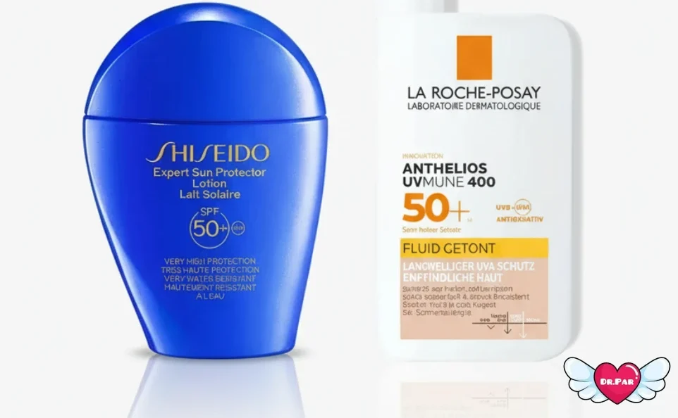 مقایسه ضدافتاب شیسیدو و لاروش پوزای