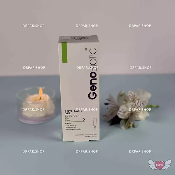 ژل ضد آکنه ضد جوش سبوژن 30 گرمی ژنو بایوتیک Geno Biotic
