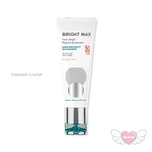 کرم ضد آفتاب فیزیکال رنگی تن-برایت برایت مکس