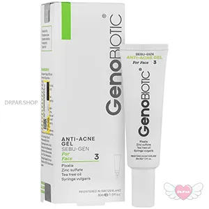 ژل ضدآکنه صورت سبوژن ژنوبایوتیک
