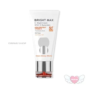 کرم ضد آفتاب رنگی ویتامین سی ث-برایت،برایت مکس