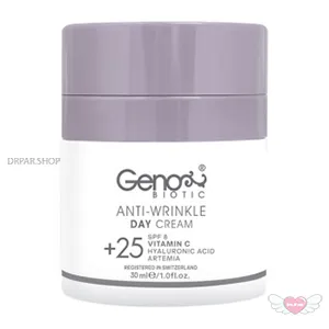 کرم ضد چروک روز بالای 25 سال 30میل ژنو بایوتیک
