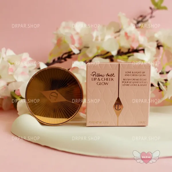 رژگونه و رژلب کرمی رنگ Colour of Dreams پیلوتاک شارلوت تیلبری Charlotte Tilbury Pillow Talk