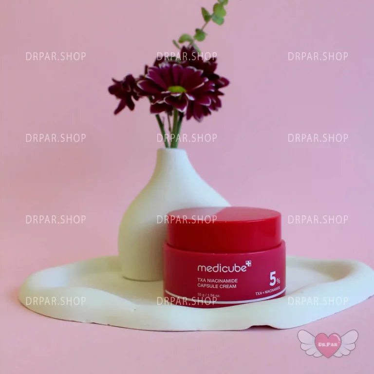 کرم کپسولی ترانگزامیک اسید نیاسینامید 55 گرمی مدی کیوب TXA Niacinamide Capsule Cream Medicube