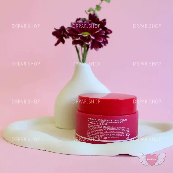 کرم کپسولی ترانگزامیک اسید نیاسینامید 55 گرمی مدی کیوب TXA Niacinamide Capsule Cream Medicube