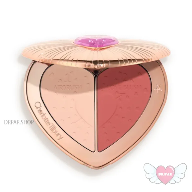 پالت صورت رنگ Flawless Peach شارلوت تیلبری Pillow Talk Charlotte Tilbury