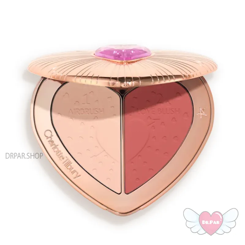 پالت صورت رنگ Flawless Peach شارلوت تیلبری Pillow Talk Charlotte Tilbury
