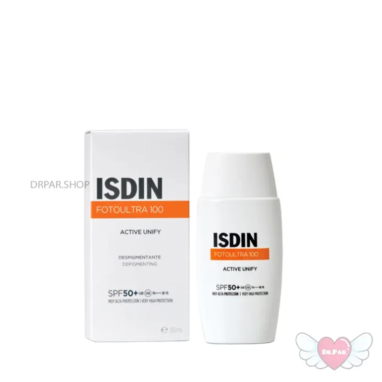 ضدآفتاب ضدلک بی رنگ 50 میلی لیتر اکتیو یونیفای ایزیدین Isidin