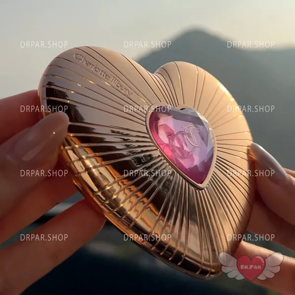 پالت صورت رنگ Flawless Peach شارلوت تیلبری Pillow Talk Charlotte Tilbury