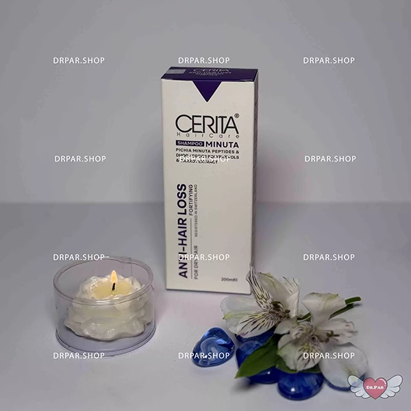 خرید شامپو ضد ریزش مینوتا مناسب موهای خشک سریتا