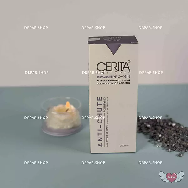 شامپو تقویت‌ کننده مو مدل پرومین انواع مو حجم 200 میلی‌ لیتر سریتا Cerita