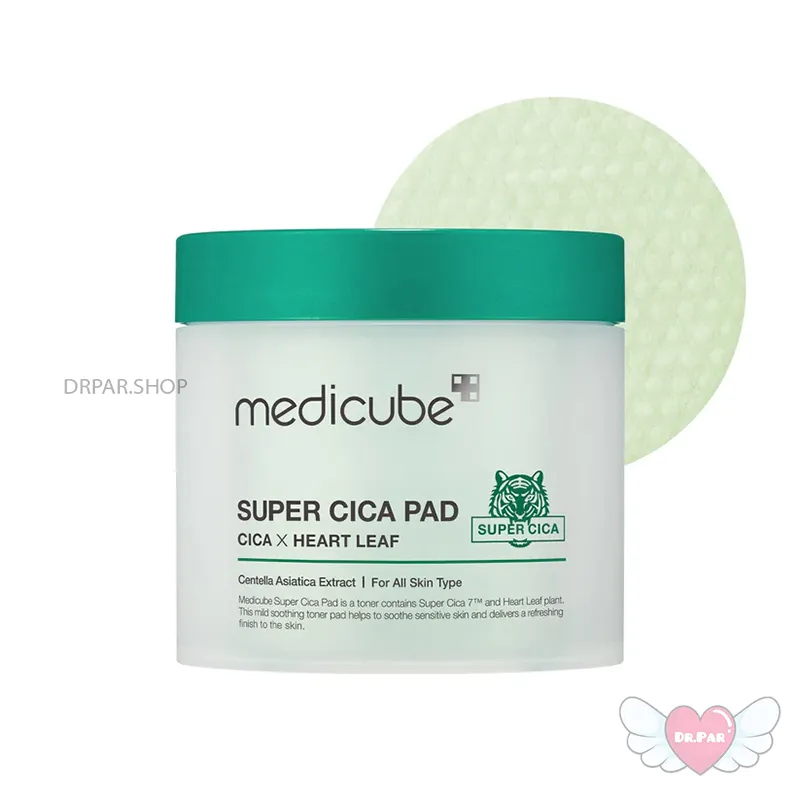 تونر پد لایه بردار تسکین دهنده سوپر سیکا 70 عددی مدی کیوب MEDICUBE Super Pad
