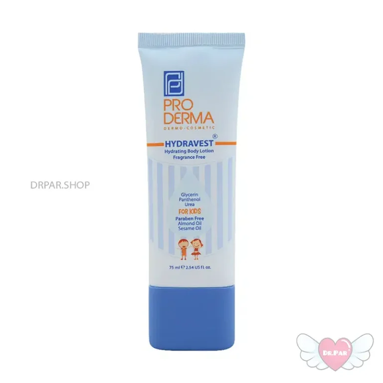 لوسیون مرطوب کننده آبرسان صورت بدن کودکان 75 میلی لیتر پرودرما Proderma