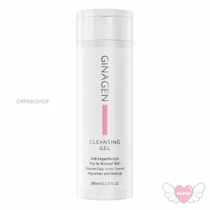 ژل شستشو پوست نرمال خشک حساس 200 میلی لیتر Anti Imperfection ژیناژن Ginagen