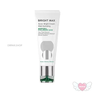 کرم مرطوب کننده برایت مکس مدل مات آکنه برایت 40 میلی لیتر Bright Max