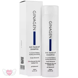 خرید شامپو ضد شوره ژیناژن فاقد سولفات مناسب موهای خشک