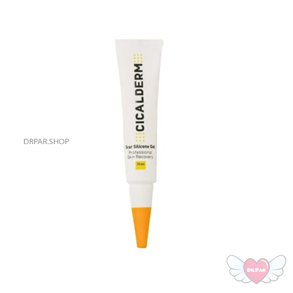 ژل ترمیم کننده زخم سیکالدرم مدل سیلیکونی 15 میلی لیتر