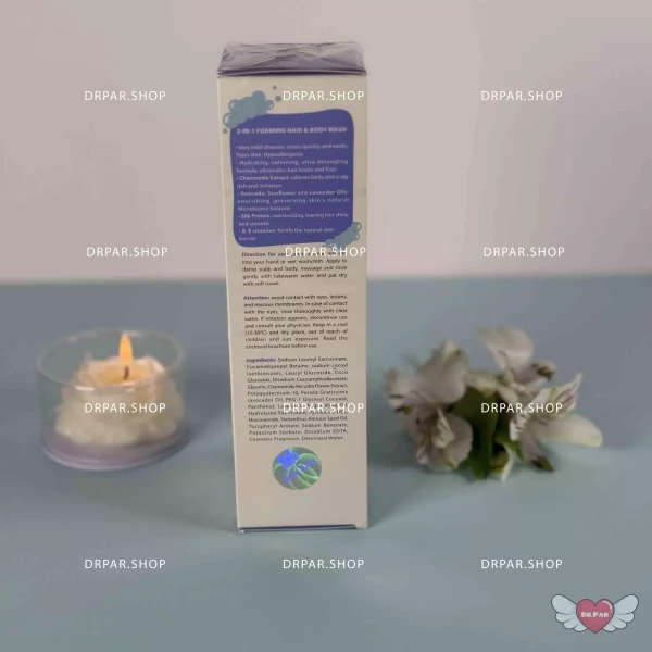 قیمت شامپو فوم سر و بدن کودک نی نی لاو