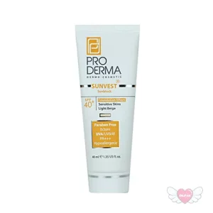 قیمت کرم ضد آفتاب فیزیکال پرودرما بژ طبیعی