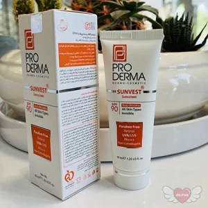 خرید کرم ضد آفتاب ضد چروک پرودرما SPF 90
