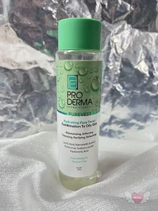 ویژگی های تونر آبرسان پرودرما پوست چرب