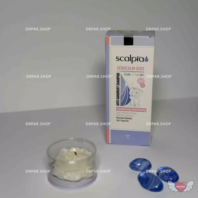 خرید شامپو ضد شوره کودک اسکالپیا نرم کننده مو